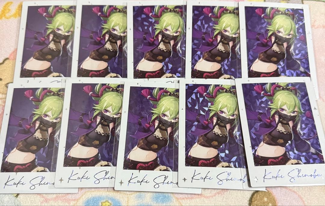 原神 fes チェキ 忍 10枚 - メルカリ