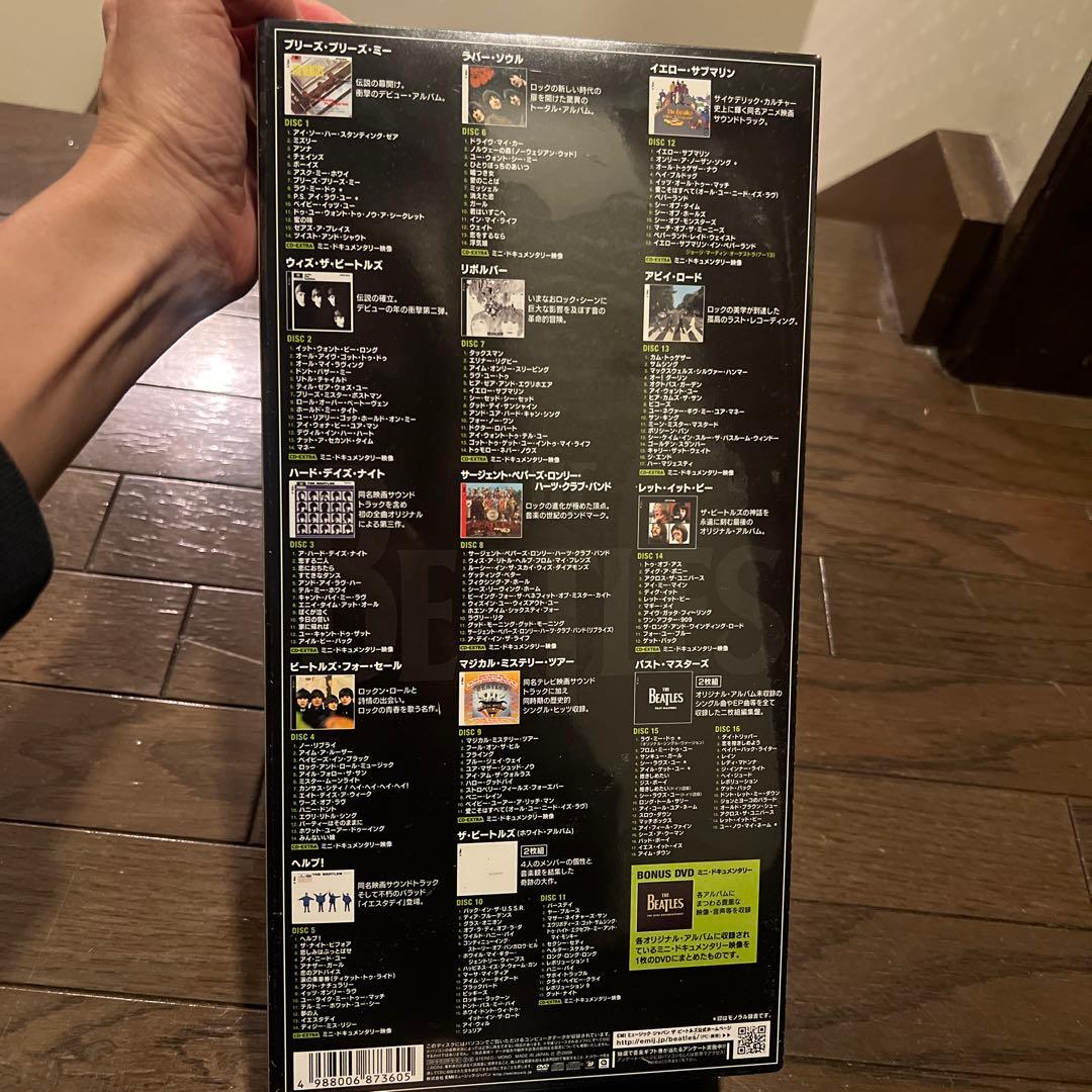 未開封！THE BEATLES BOX 16CD+DVD