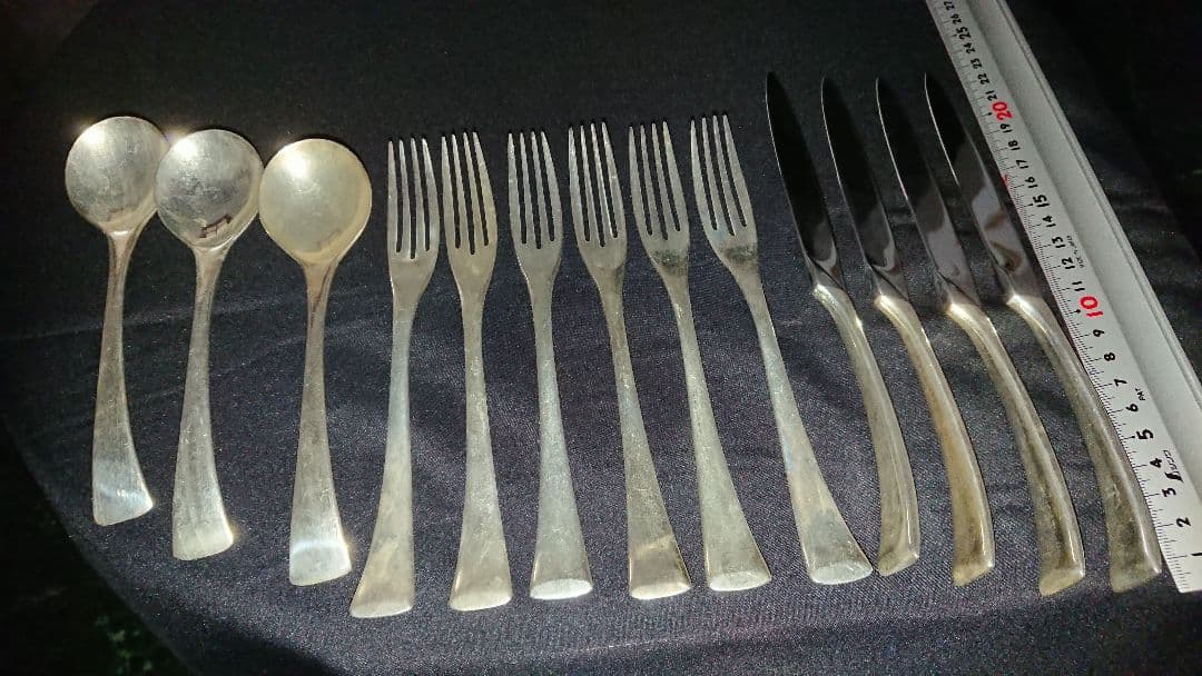 Eben Parker】キングスパターンのディナーセット 8名用66本組