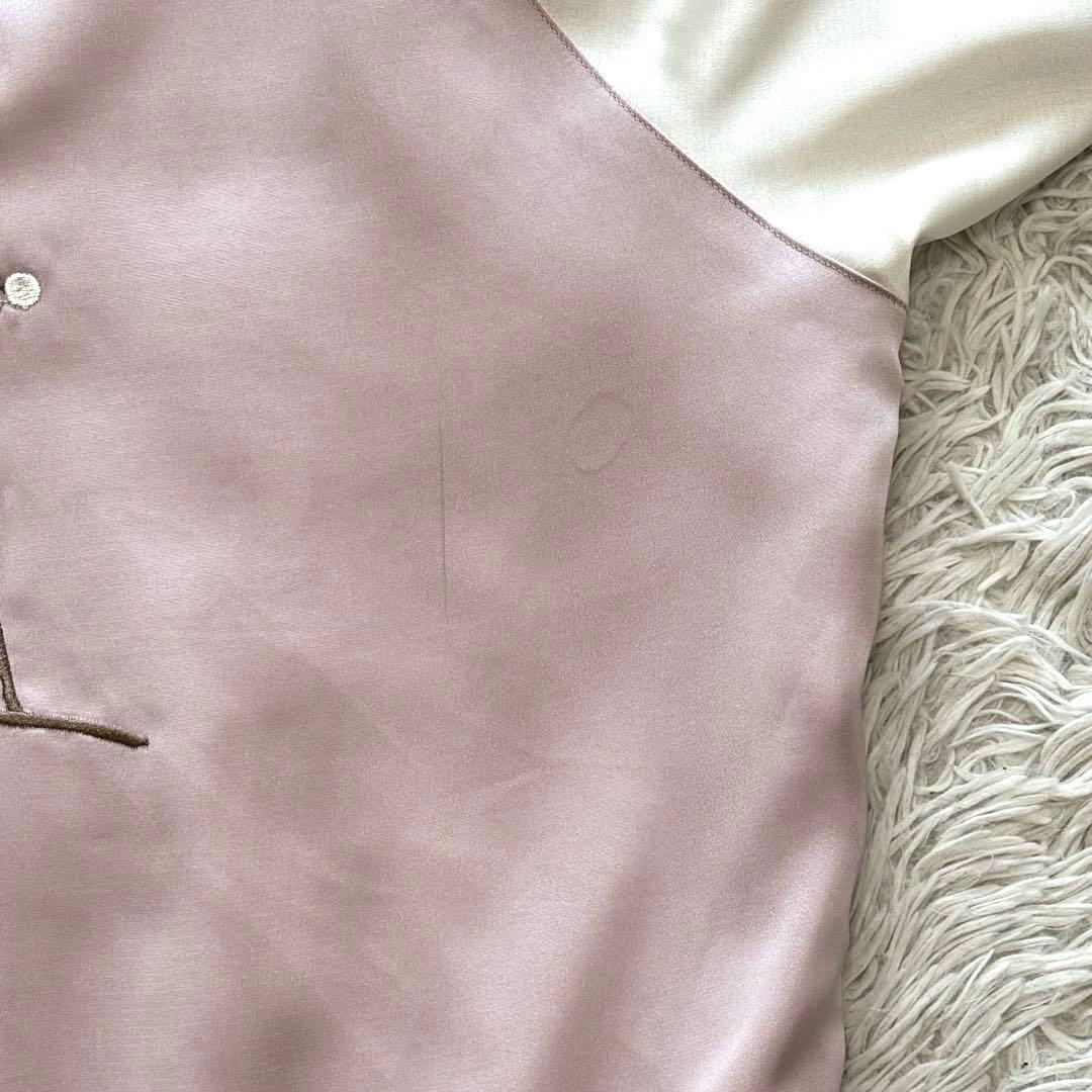 美品 グラニフ シマエナガ 刺繍 スカジャン ブルゾン Lサイズ 完売品