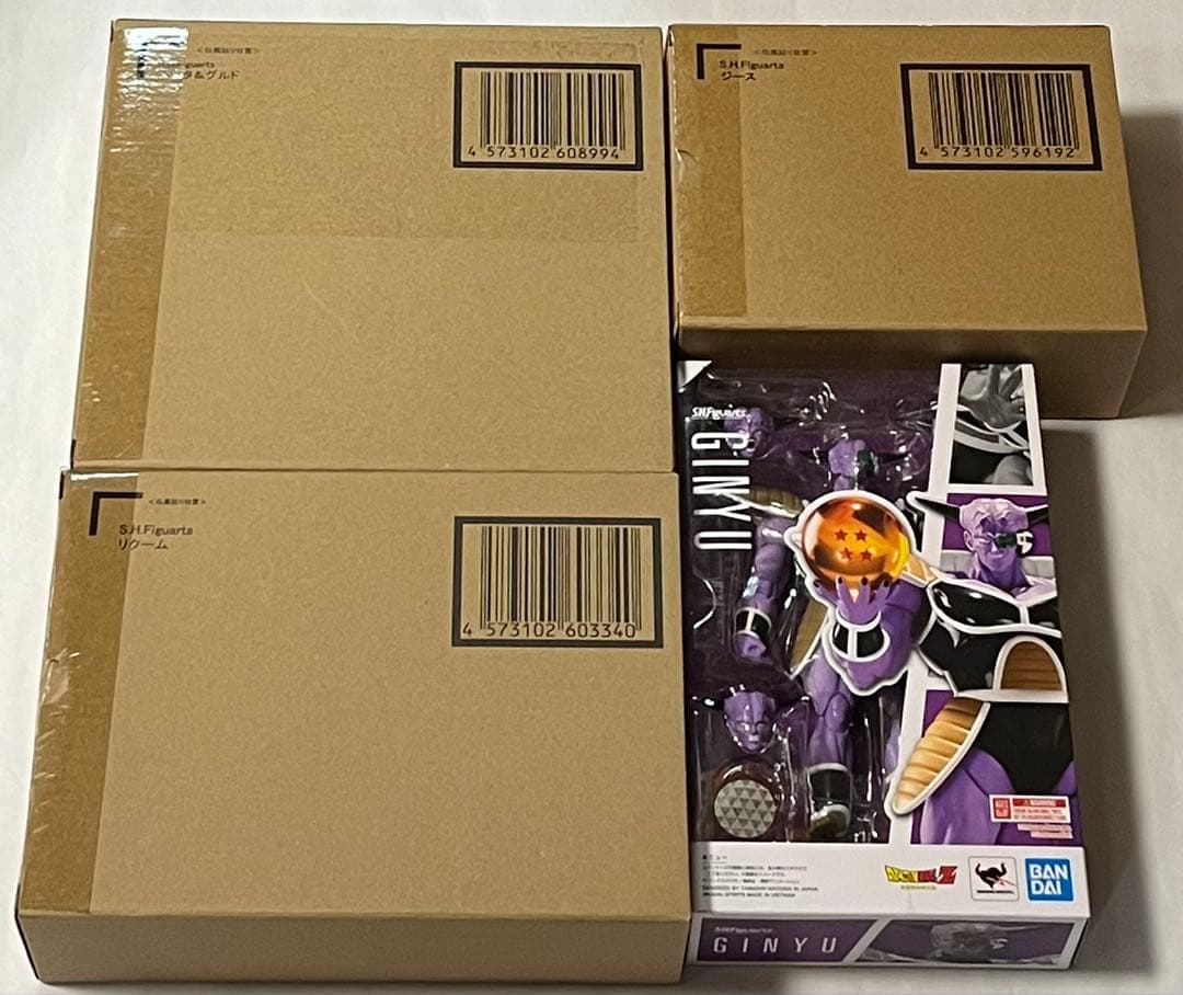 【限定セール】S.H.Figuarts ギニュー特戦隊セット ドラゴンボール