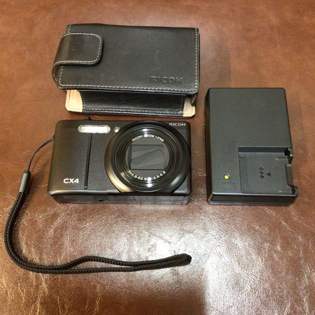 RICOH リコー CX4 コンパクトデジタルカメラ ブラック 動作確認済