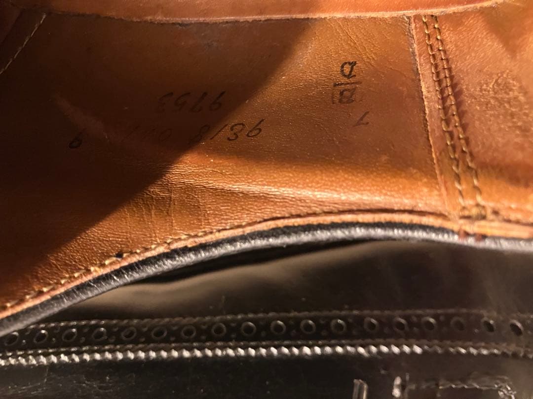 Alden Beams Plus 別注 7Dロングウイングチップ - メルカリ