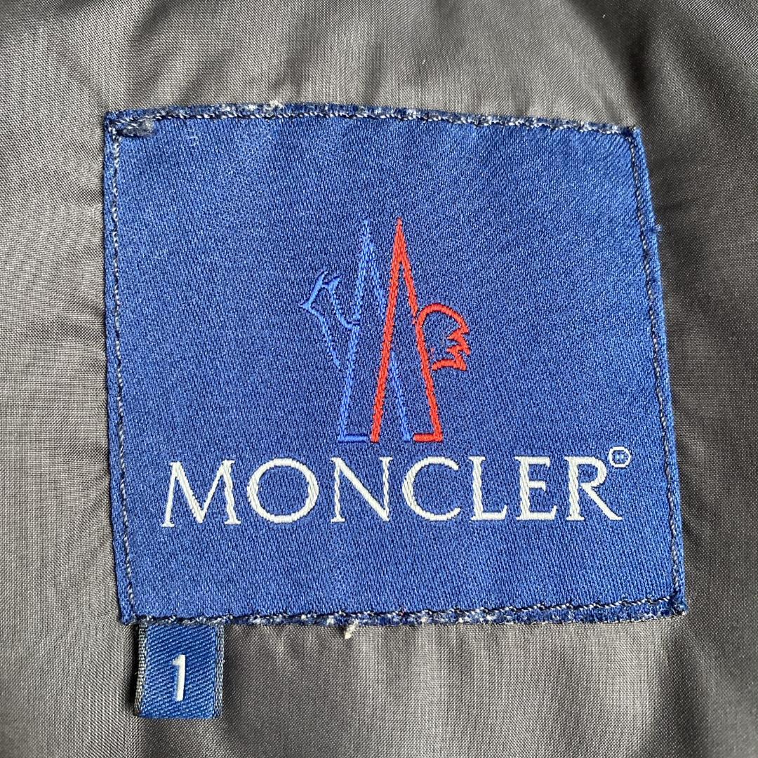 極美品 青タグ モンクレール カラコルム ブラック ダウン フランス製