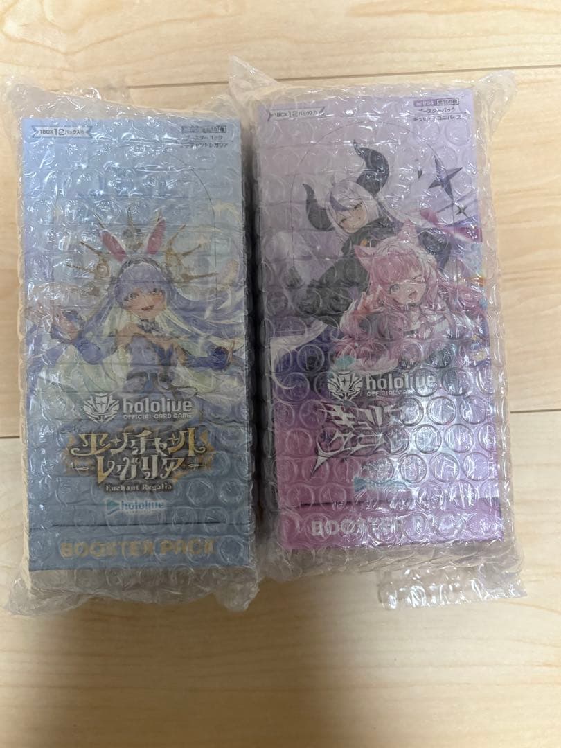 ホロライブ カード2BOX シュリンク付　未開封 古代の咆哮 未来の一閃 未開封 シュリンク付き BOX 2BOXの通販 ぱんて