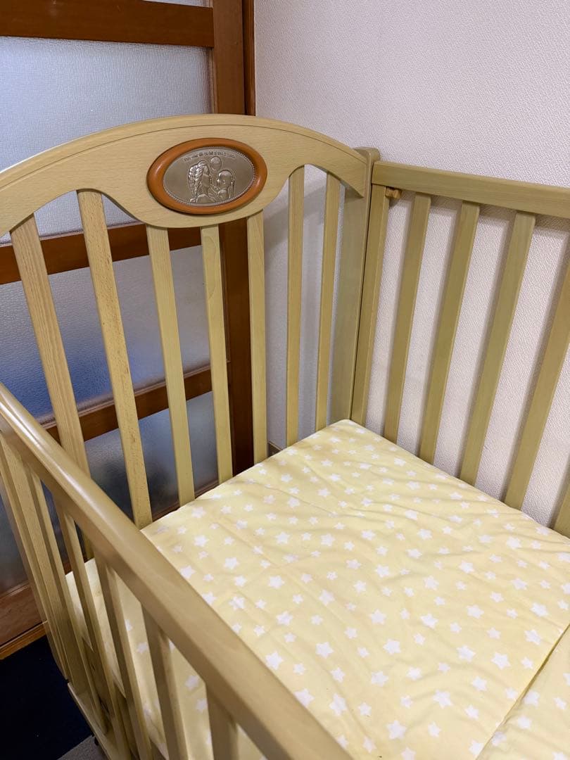 《付属品全てあり》アップリカ　ベビーベッド