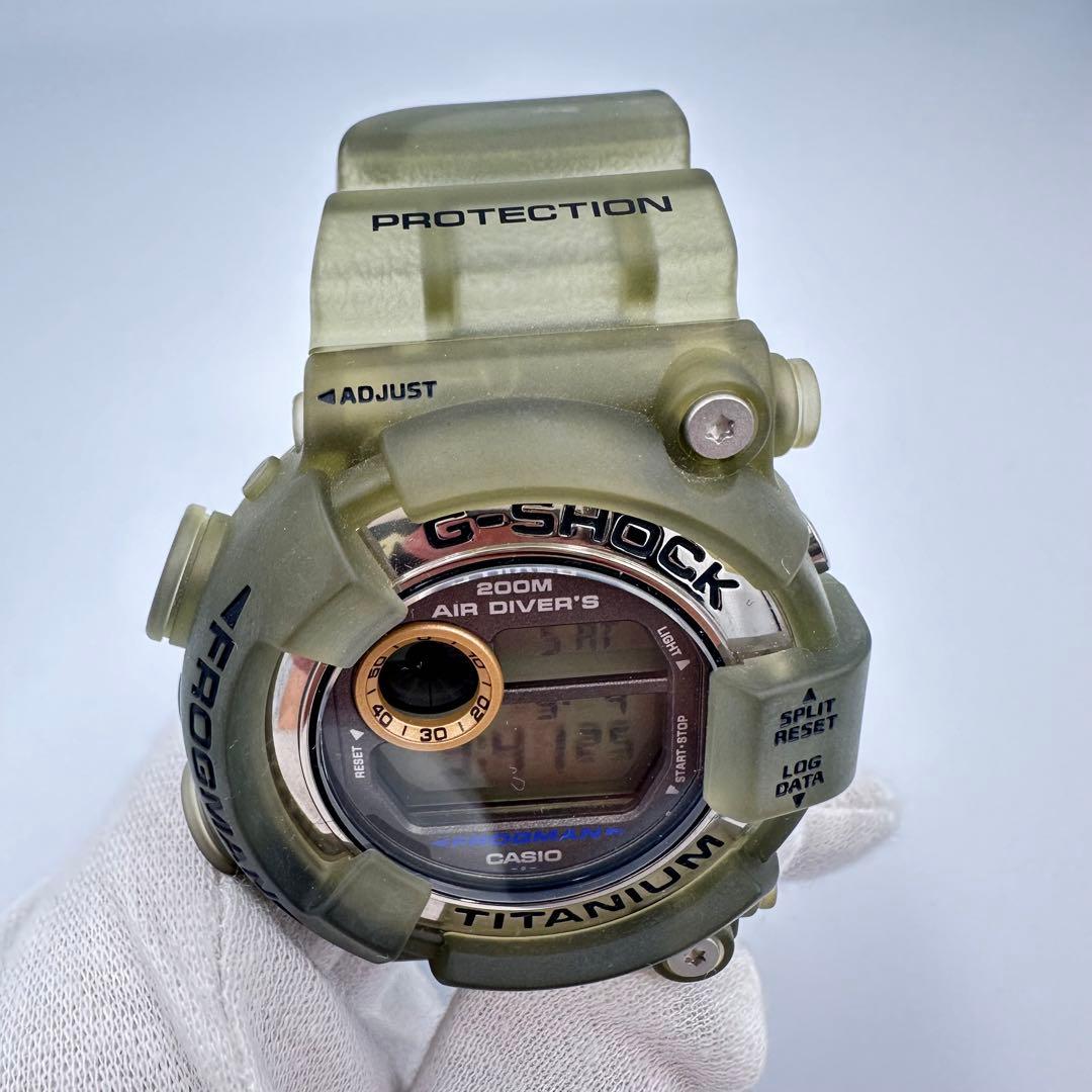 極美品】GショックDW-8200AC フロッグマン アメリカズカップ2000