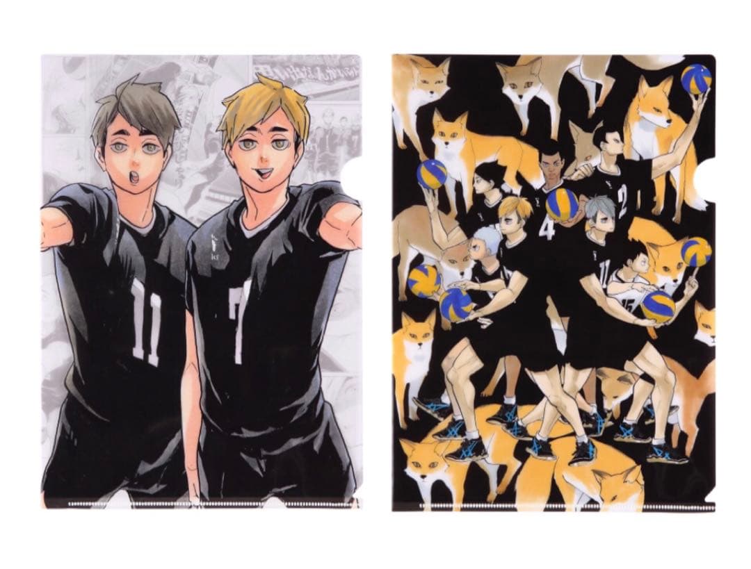 ハイキュー展 原画展 原作 クリアファイル 稲荷崎 セット 宮侑 宮治