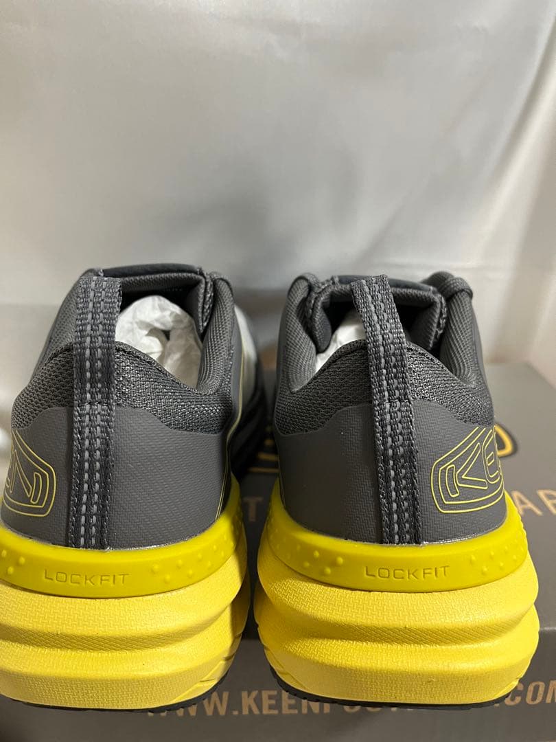 新品 KEEN メンズ スピードワークス ワークシューズ安全靴 25cm作業靴