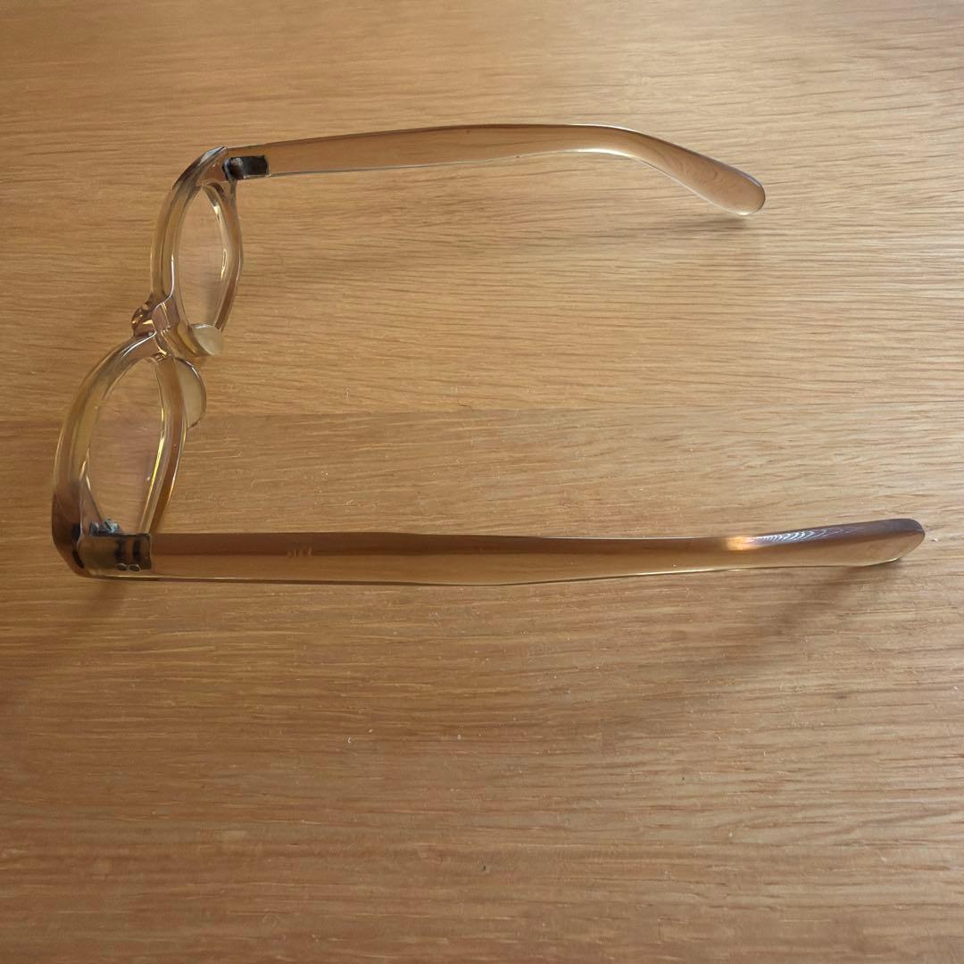 泰八郎謹製 T-104 メガネ クリアベージュ オプティシアン・ロイド購入