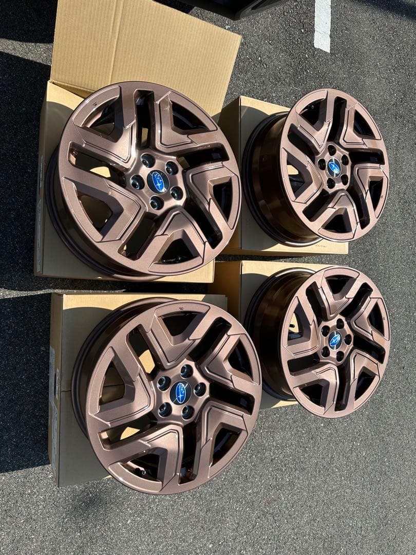 SL型フォレスター新車外し】18インチ純正ホイール4個セット - メルカリ