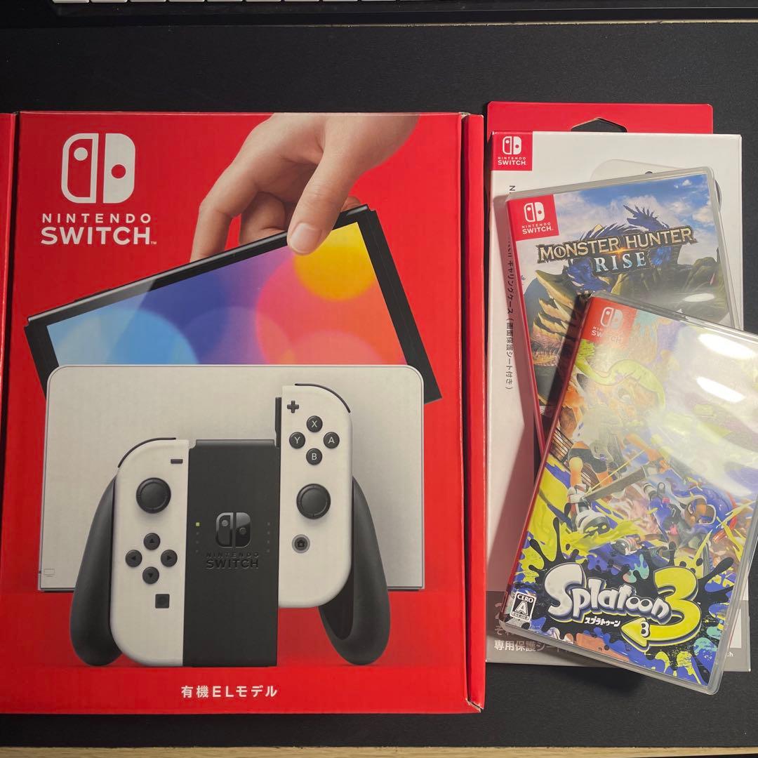 Nintendo Switch(周辺機器・ゲームソフト付き) Switch本体や周辺機器、ゲームソフトまで全収納できるスタンドがAmazon