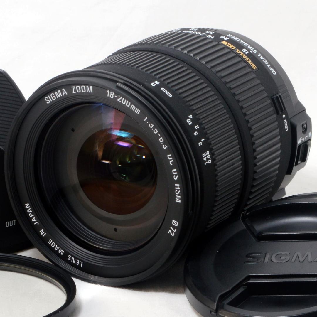 ⭐️美品⭐️SIGMA シグマ 18-200mm DC OS HSM ニコン用 Amazon.co.jp: シグマ 18-200mm F3.5-6.3 DC OS HSM ニコン用 : 家電