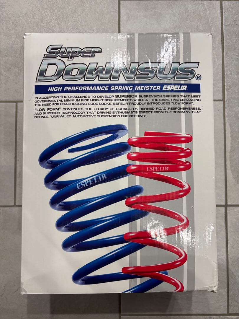 エスペリア Super Downsus 80系ノア ヴォクシー エスクァイア 80系 Noah/Voxy/Esquire 7G-S | パーフェクトダンパー アクシス