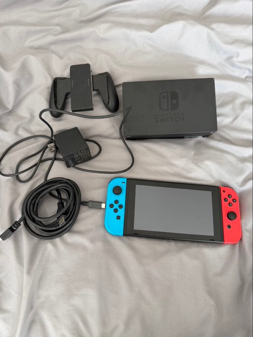 Nintendo Switch 本体 赤青 Joy-Con 付属品付き Amazon.co.jp: Nintendo Switch Joy-Con(L) ネオンブルー/(R) ネオン