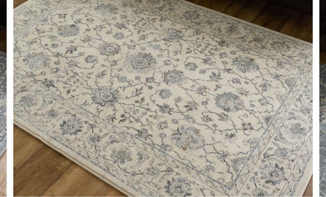 ueno様専用【ラグ】ペルシャ 正方形 200×200cm アイボリー - メルカリ