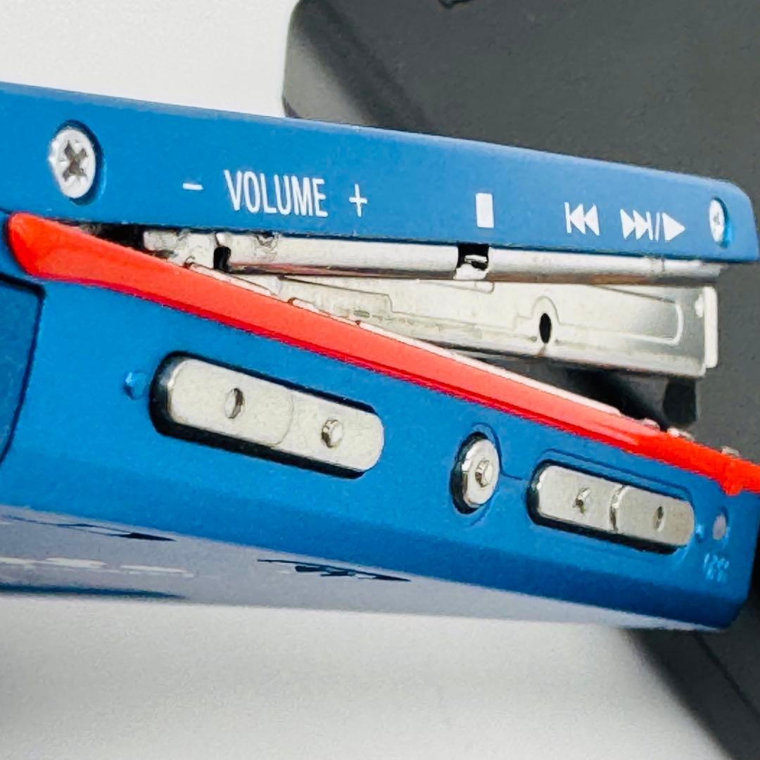 動作確認済】SONY ポータブルMDプレーヤー MZ-E700 ブルー - メルカリ