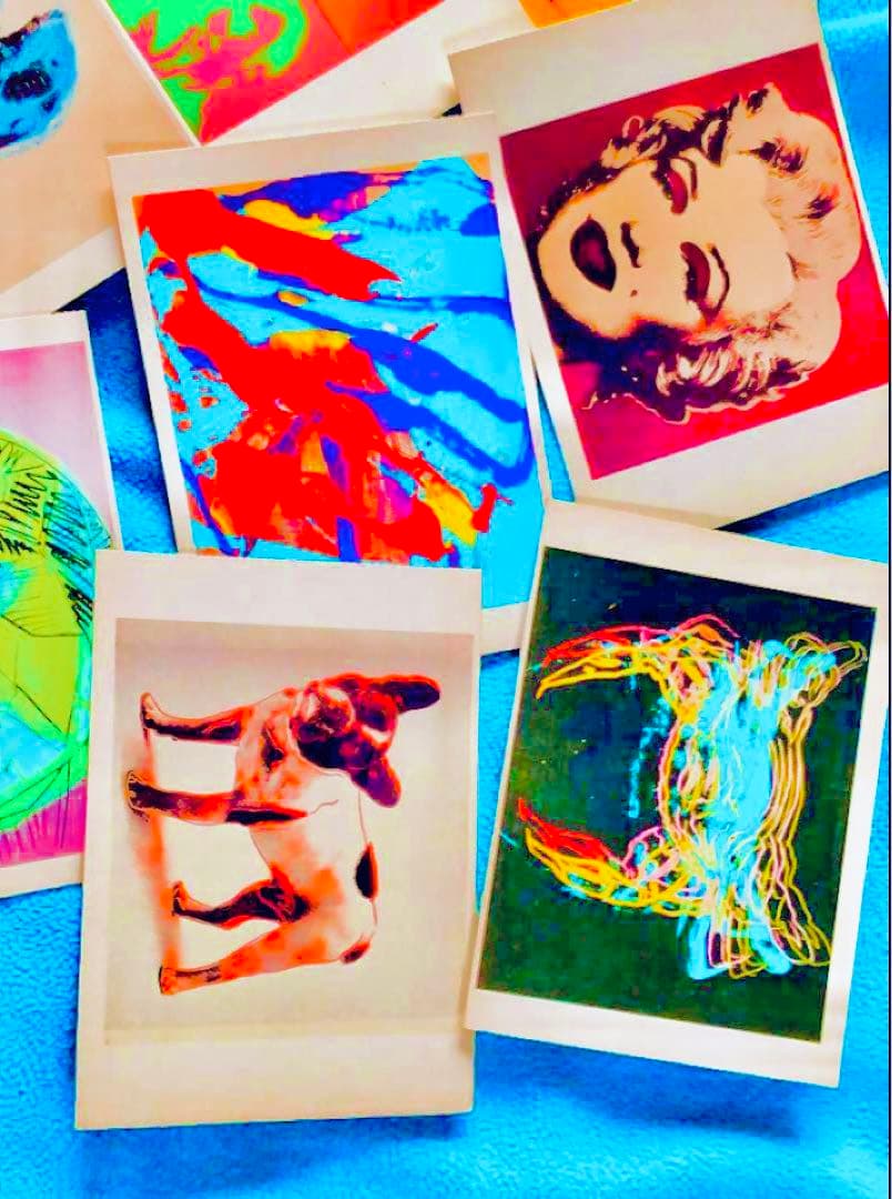 アンディ・ウォーホル★正規80sビンテージ★ポストカード★ポップアート★15枚 アンディーウォーホルとは？有名作品と「ポップアート」の誕生について