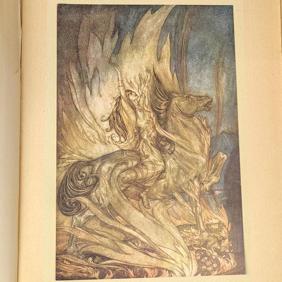 初版 アーサー・ラッカム挿画紋本 カラーイラスト全揃いジークフリート