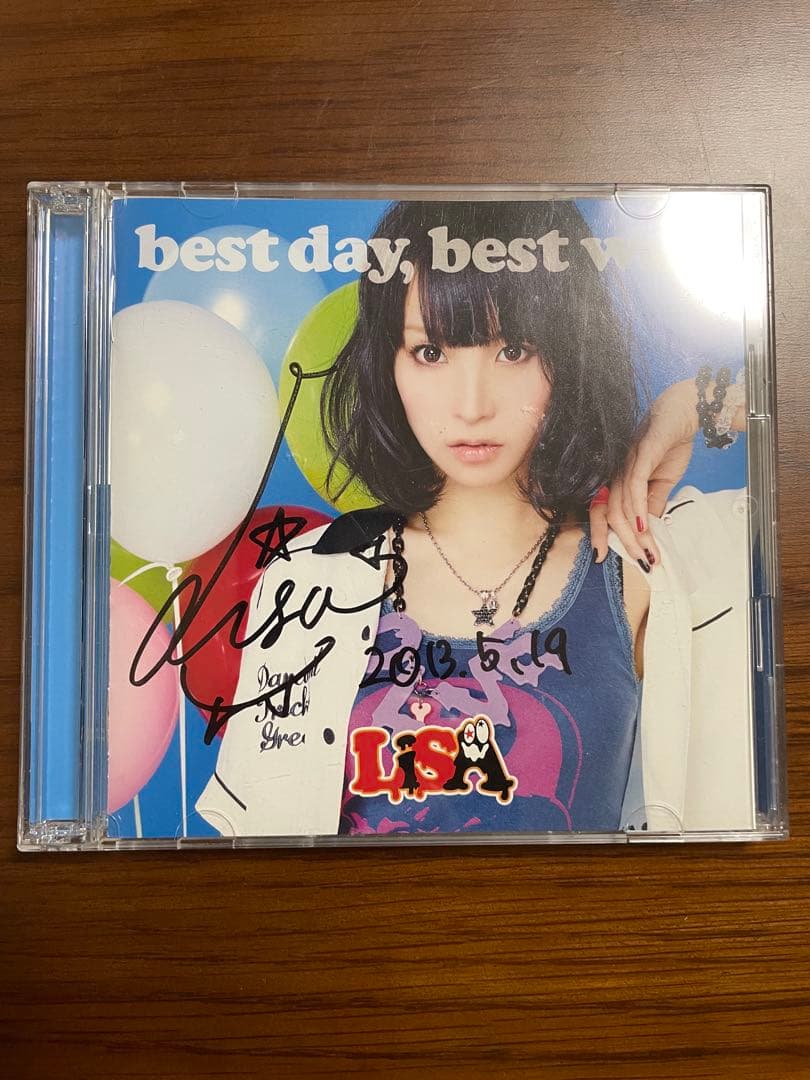 LiSA best day, best way CD 直筆サイン入り LiSA BEST -Way-【初回生産限定盤/DVD盤】 | LiSA | ソニー