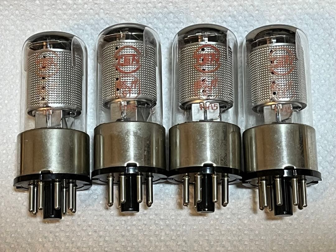 真空管　TEN 6SJ7GT 4本 Yahoo!オークション -「6sj7gt」(真空管) (真空管アンプ)の落札相場