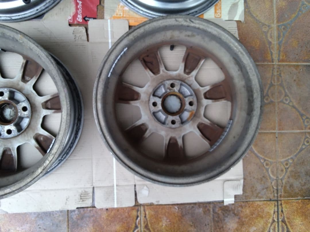 ダイハツ純正・１４/４.５Ｊ・offset＋４５・ノーマル戻し・スタッドレス用