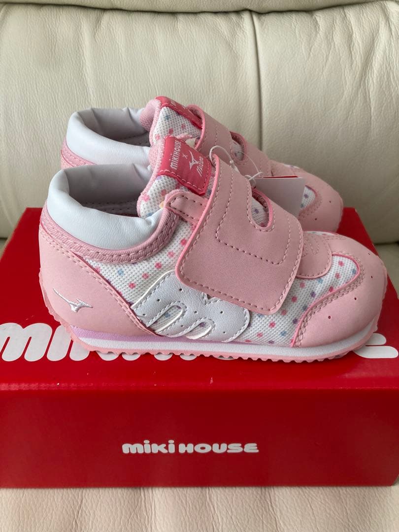 新品　ミキハウス　ミズノコラボ　スニーカー　15.0cm