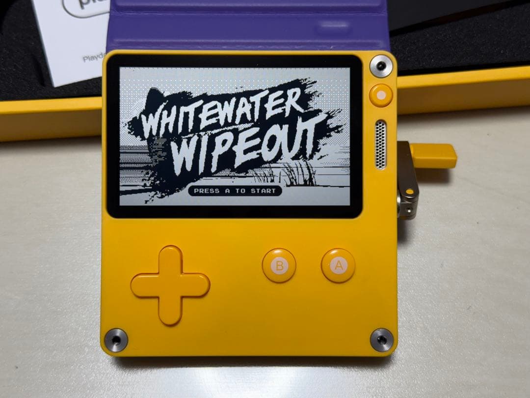 Playdate 【美品】 panic社 カバー(パープル)付き