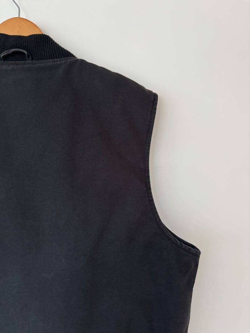 希少】良品 ビッグスミス ダックベスト XL ブラック フェード