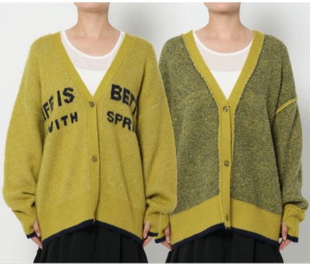 レプシム ゆきは企画 リバーシブルアソートカーディガン - メルカリ