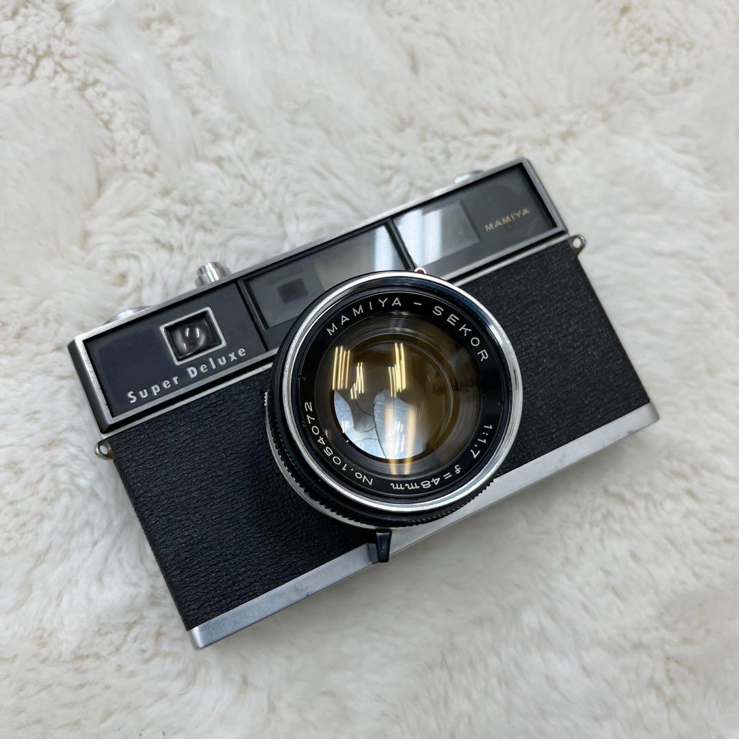 MAMIYA Super Deluxe 1:1.7f＝48mm マミヤ レンズ付 - メルカリ
