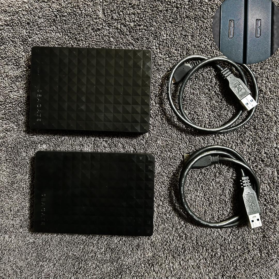 Seagate 外付け 4TB ポータブルHDD 2台セット 楽天市場】seagate hdd 外付け 4tbの通販