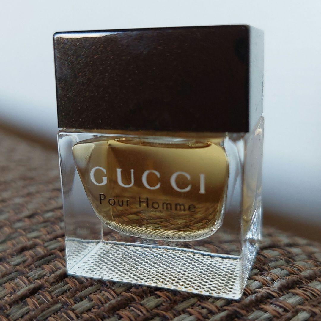 グッチ 香水 レア GUCCI Pour Homme 5ml 廃盤 希少 - メルカリ