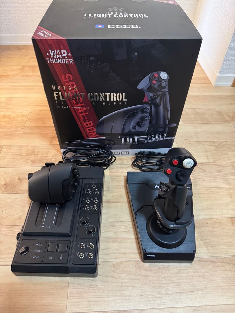 PC用ゲームコントローラー・コンバーター HORI Flight Control System Amazon.com: HORI HOTAS Flight Control System & Mount for PC