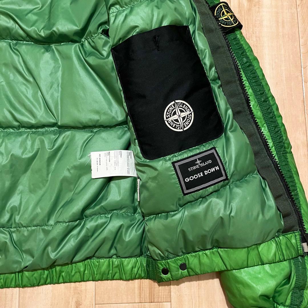 激レア！2008AW STONE ISLAND“GARMENT DYED”ダウン - メルカリ