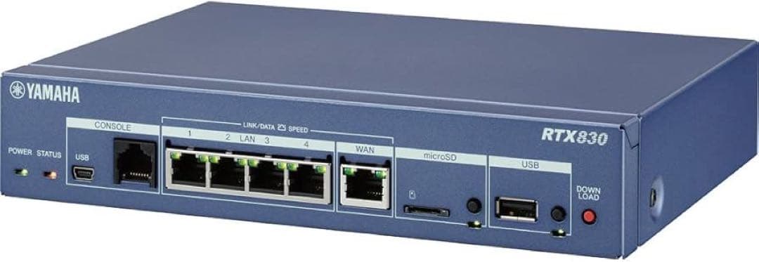ルーター・ネットワーク機器 YAMAHA RTX830 既存ネットワークと新規ネットワークの共存環境を実現した「RTX810」の