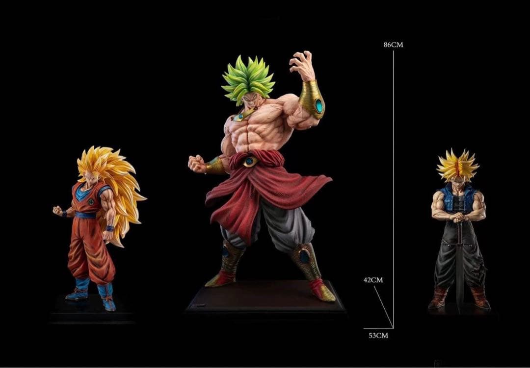 ドラゴンボール 1／4スケール ブロリー フィギュア ガレージキット