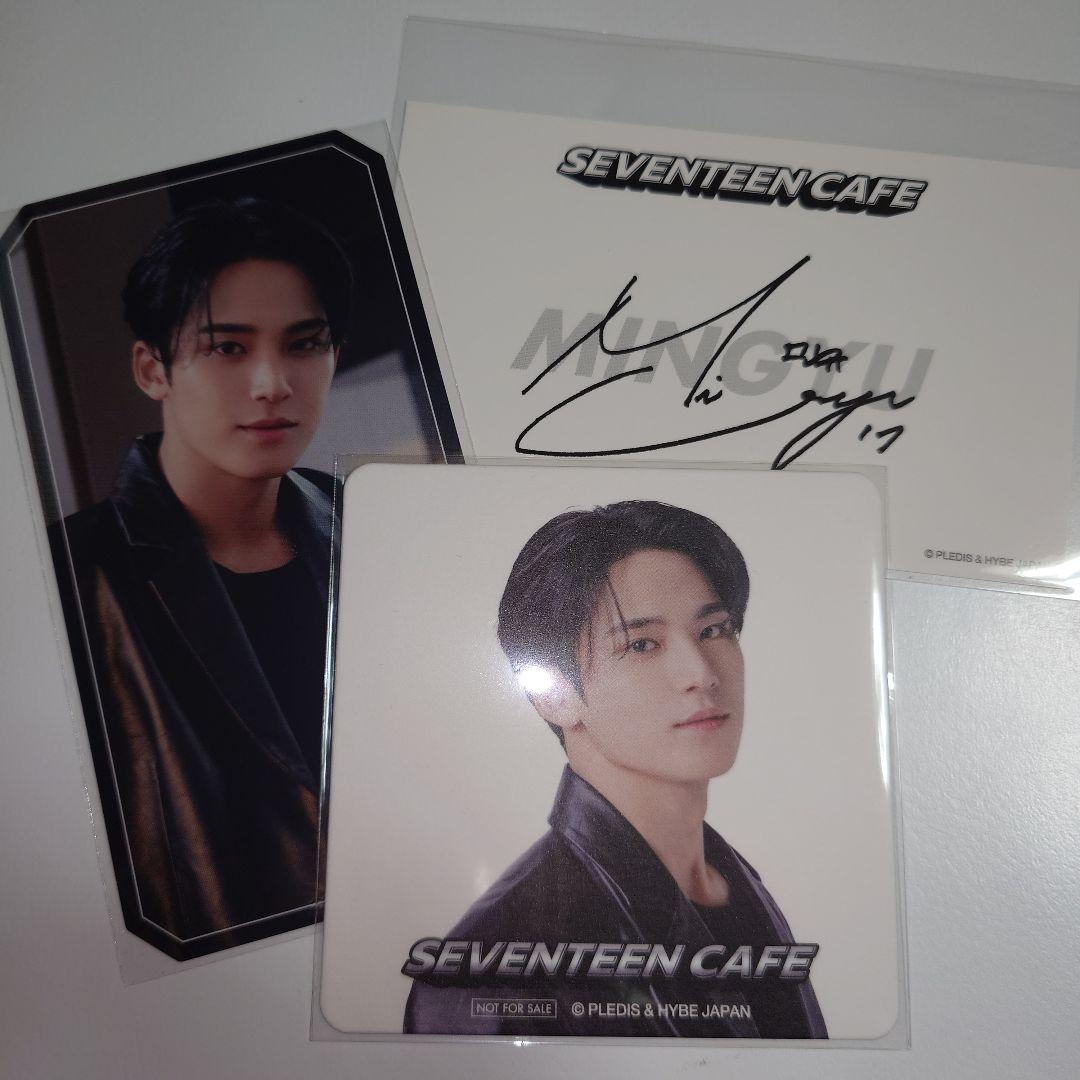 SEVENTEEN CAFE セブチ カフェ ミンギュ コースター トレカ - メルカリ