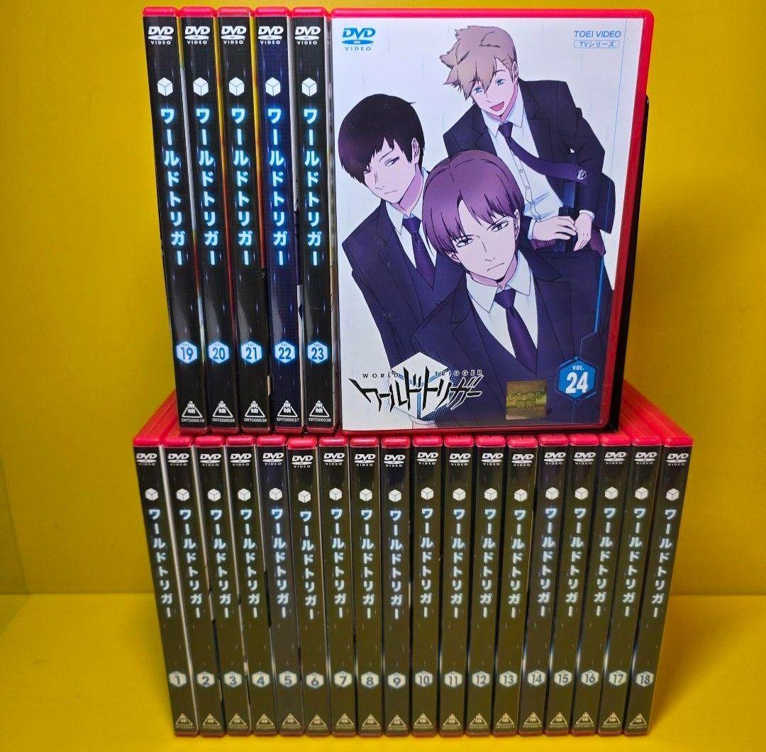 新品ケース交換済み ワールドトリガー DVD 1期 全24巻 全巻セット