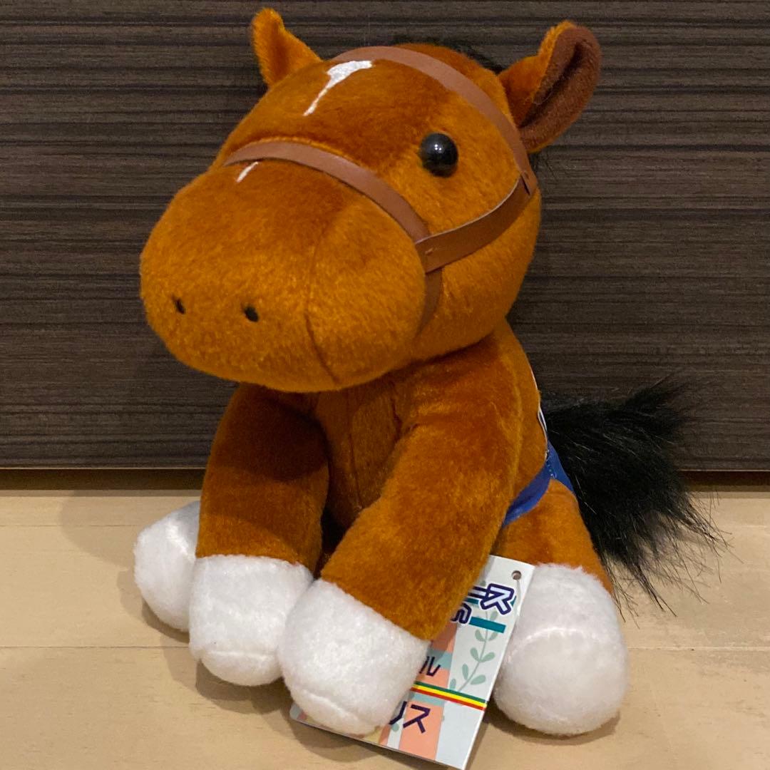 希少 モーリス アイドルホース ぬいぐるみ 香港マイル Mサイズ 競馬 ウマ娘 馬券付き】モーリス アイドルホースぬいぐるみ - メルカリ