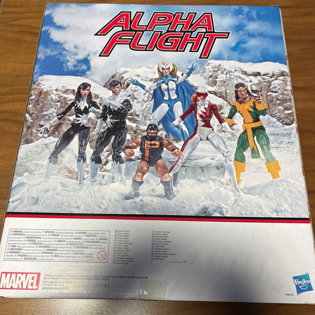 マーベルレジェンド アルファフライト 6体ボックスセット カナダ x-men