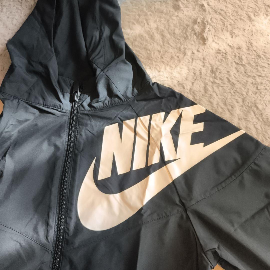 Nike フード付きジャケット ブラック Mサイズ145/72 - メルカリ