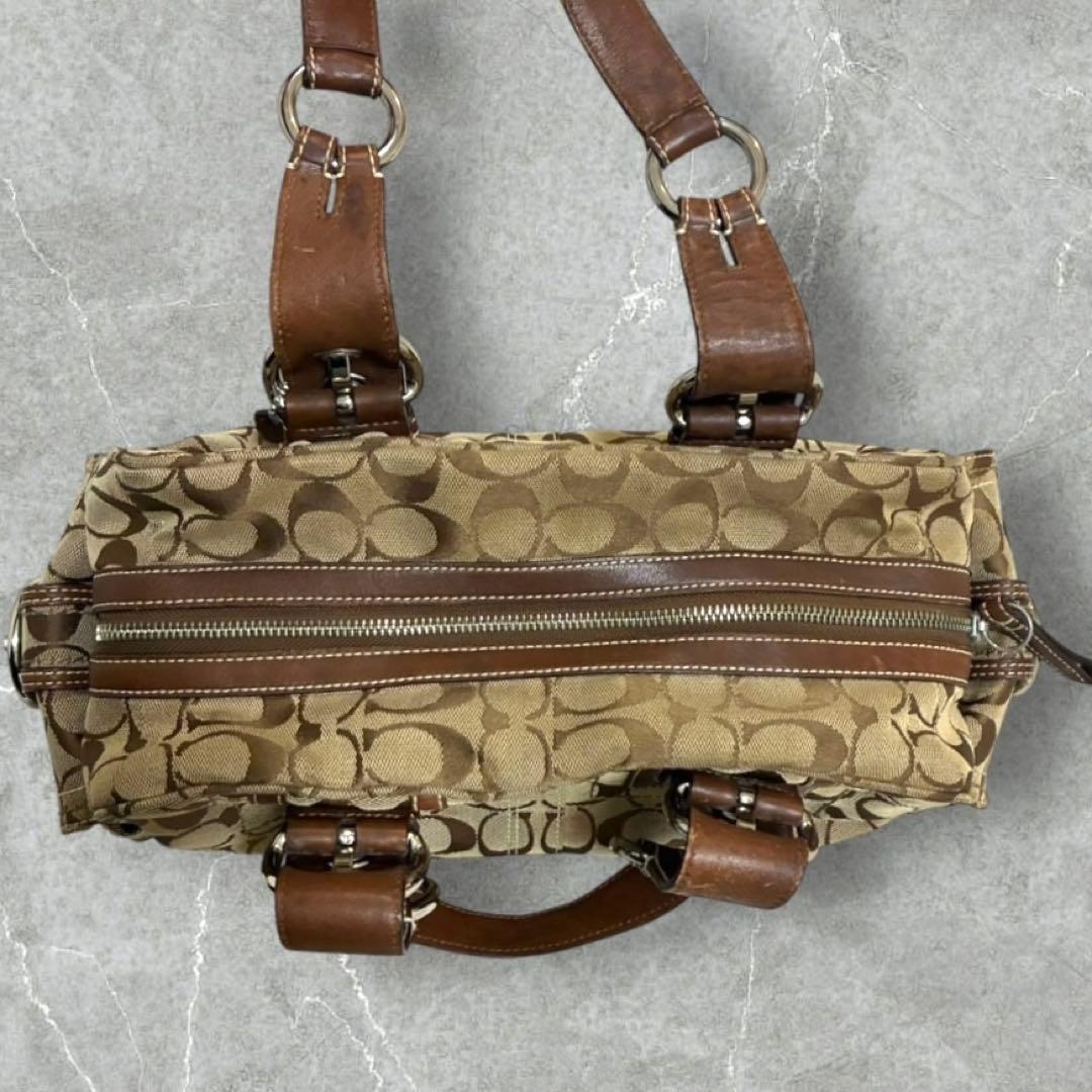 COACH Y2K signature 6belt boston bag - メルカリ