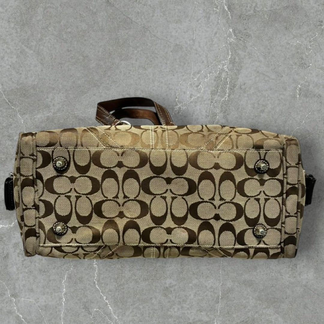 COACH Y2K signature 6belt boston bag - メルカリ