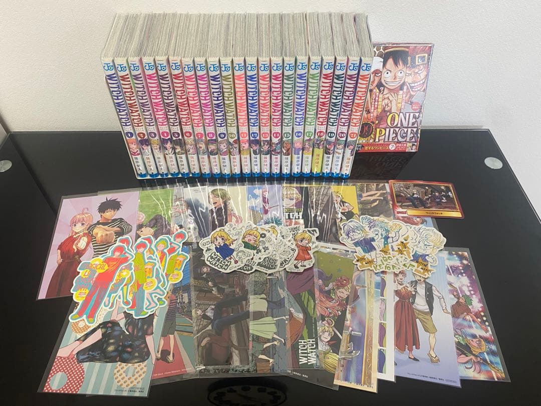 ウィッチウォッチ 初版帯付き特典多数 初版帯付き 未開封 ウィッチウォッチ witchwatch 1～最新21巻セット