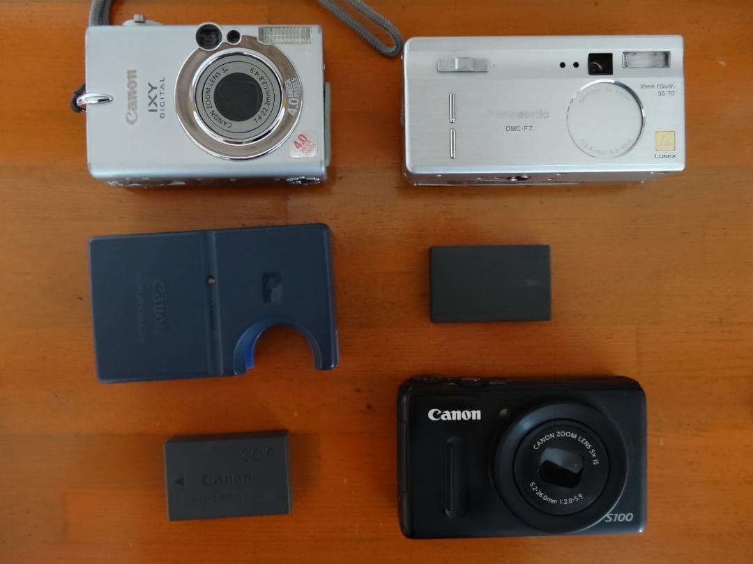 ジャンク ＆ 部品取り用　３台　CANON & Panasonic 2026年最新】部品取りの人気アイテム - メルカリ