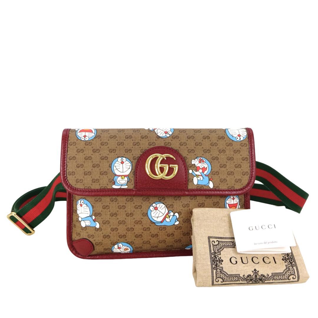 本物 未使用■グッチ■ベルトバッグ ミニ GGスプリーム オフディア ドラえもん 2033010750014.jpg