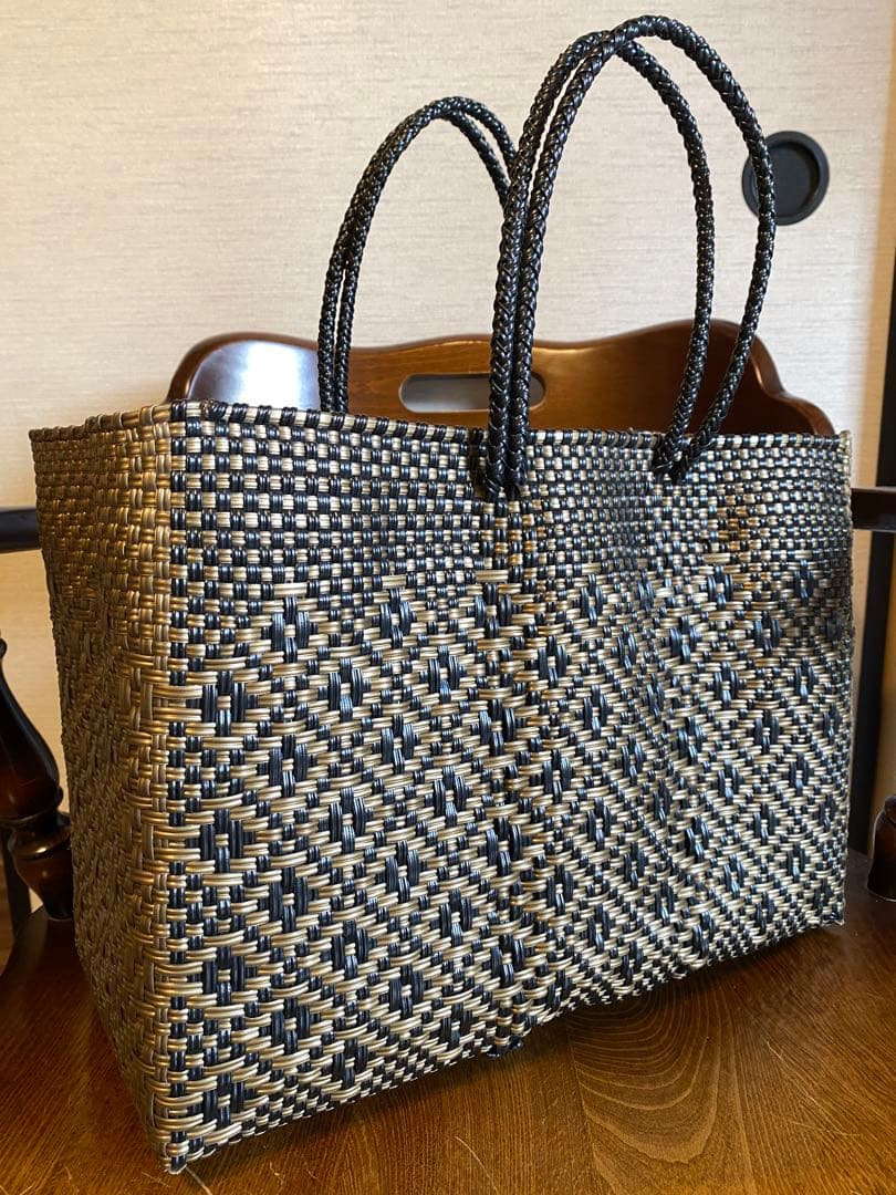 G912-L1-横長サイズ メキシコ オアハカ メルカドバッグ - メルカリ