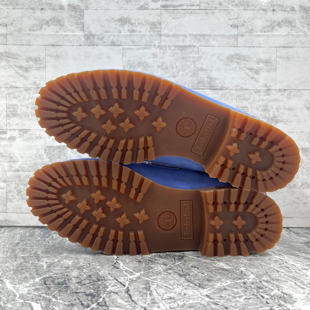 【極美品】 ティンバーランド スリーアイ 25.5cm デッキシューズ ブルー