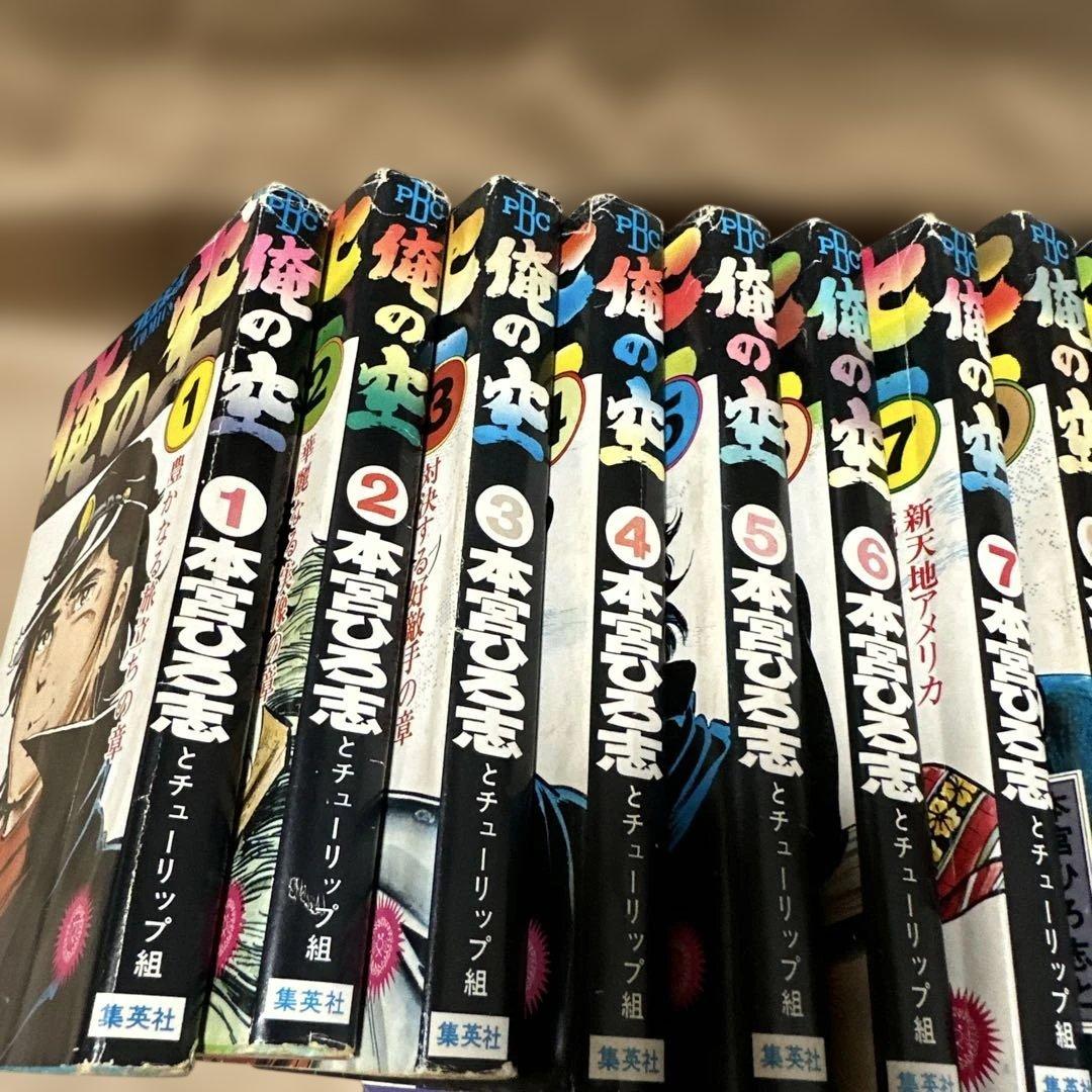 俺の空 全9巻セット 本宮ひろ志 - メルカリ